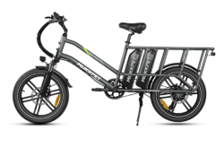 jual sepeda MUKKPET STEPWAGON 48V/30AH 750W DUAL-BATTERY CARGO EBIKE Murah