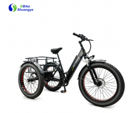 Jual Sepeda roda tiga listrik Hotbike 26 inci 48v 750w 500w Murah