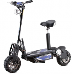 Jual Skuter Listrik MotoTec Chaos 2000w 60v Lithium Electric Scooter Hitam Murah