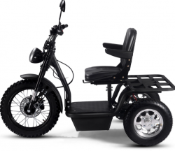 Jual Sepeda Listrik Trike MotoTec Electric Trike 60v 1800w Hitam Murah