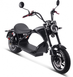 Jual Skuter Listrik MotoTec Lowboy 60v 20ah 2500w Lithium Electric Scooter Hitam Murah