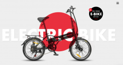 Jual Sepeda Lipat Listrik Hotbike 350W 36V Model A1 Murah