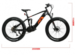 Jual Sepeda EUNORAU FAT-HS 48V/14AH 1000W FAT TIRE Sepeda Listrik Murah